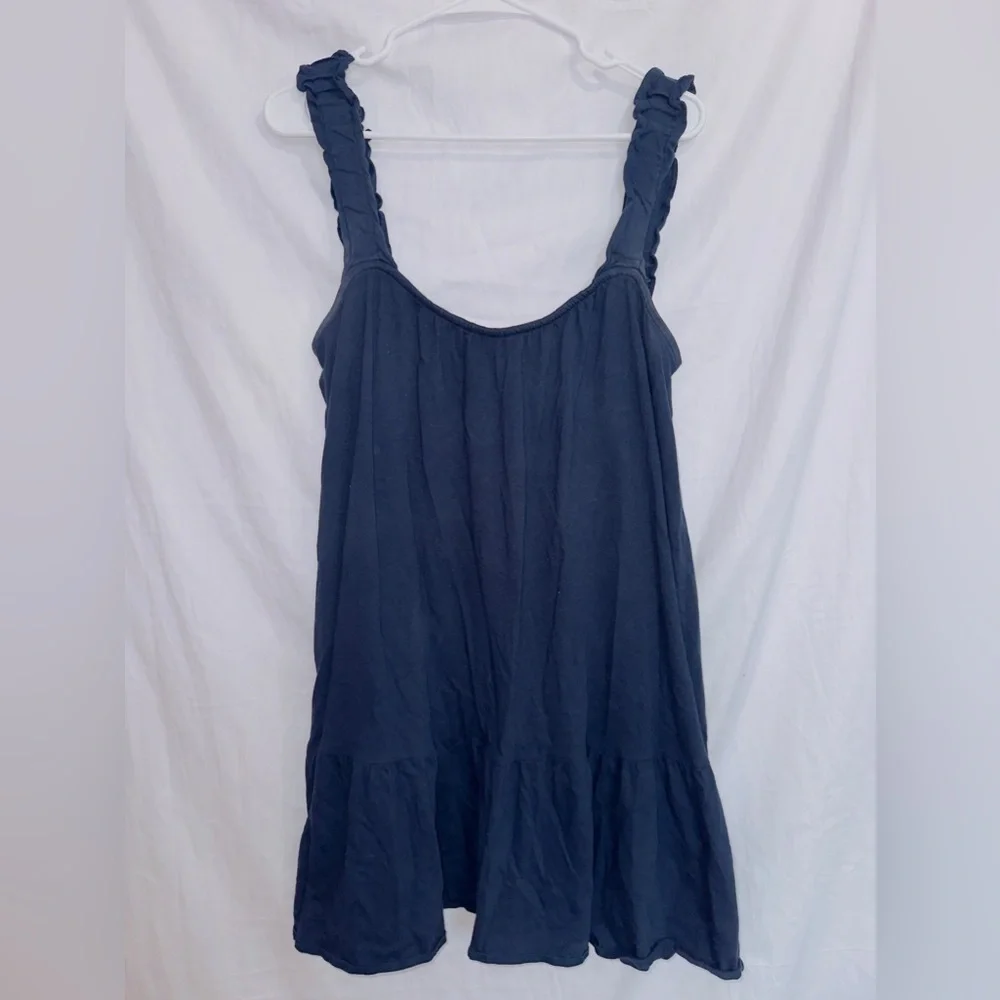J. Crew Navy Blue Mini Dress - Picture 1 of 6